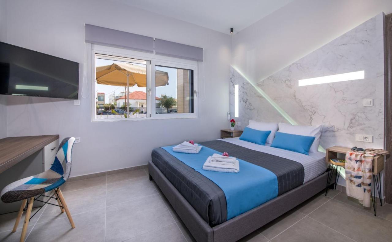 Luxury Villa Eva-Mari With Jacuzzi, 50M From The Beach Сталос Экстерьер фото