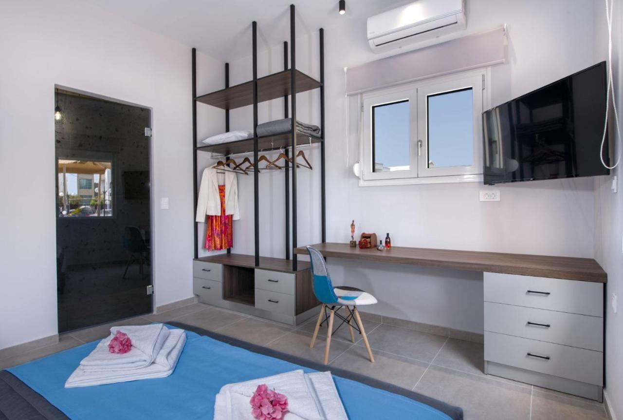 Luxury Villa Eva-Mari With Jacuzzi, 50M From The Beach Сталос Экстерьер фото
