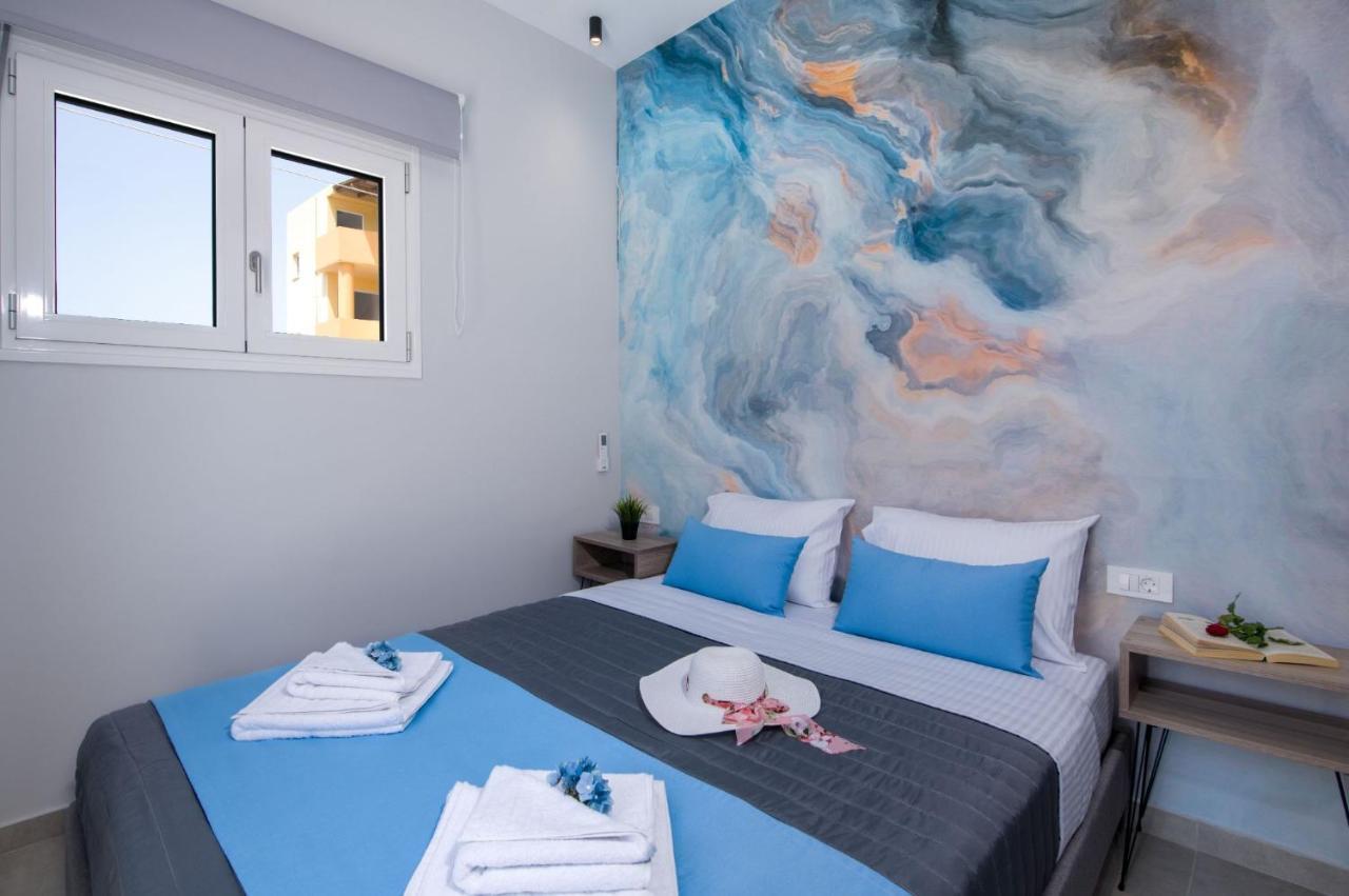 Luxury Villa Eva-Mari With Jacuzzi, 50M From The Beach Сталос Экстерьер фото